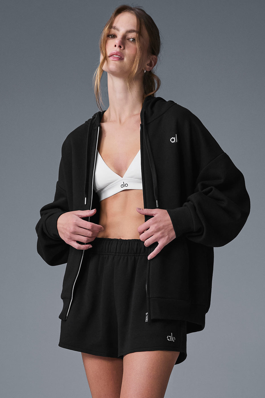 Accolade full-zip hooded jacket