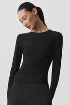 Ribbed Long Sleeve Shirt