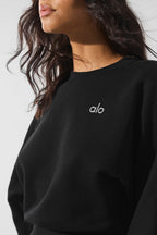 Accolade Best Seller Cropped Crew Neck Sweater