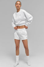 Accolade Best Seller Cropped Crew Neck Sweater