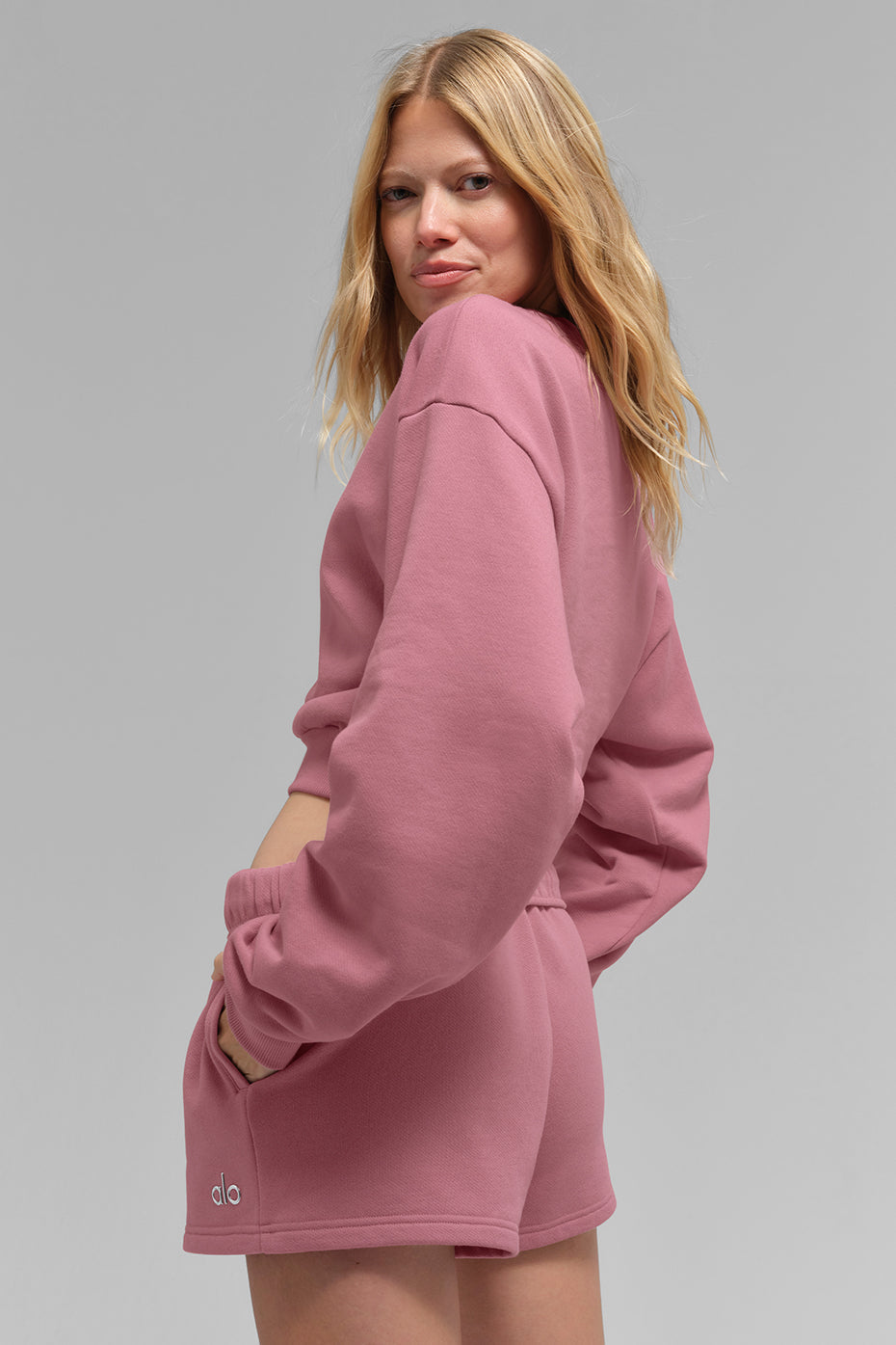 Accolade Best Seller Cropped Crew Neck Sweater