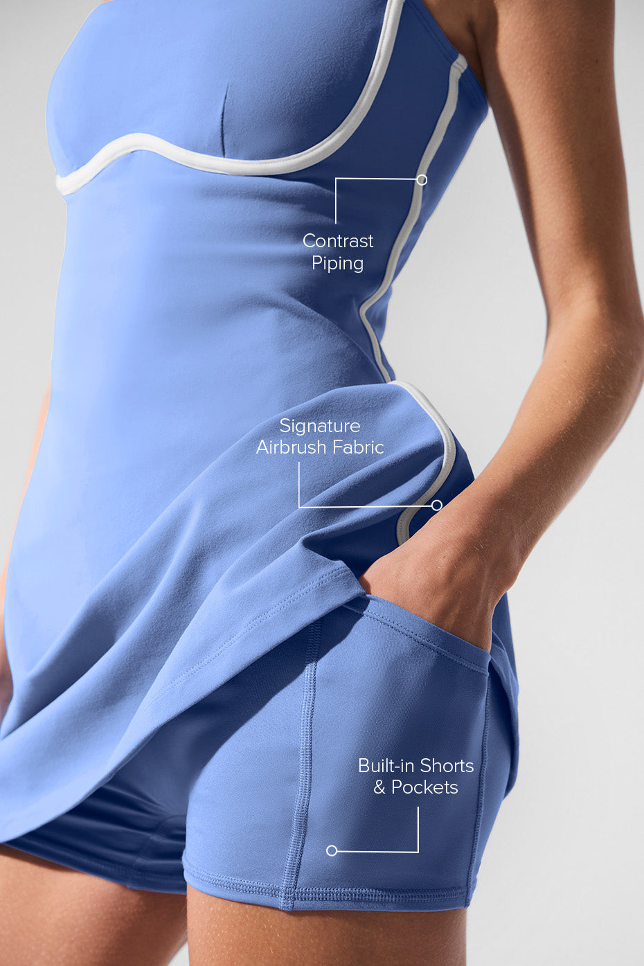 Best-selling airbrushed dress